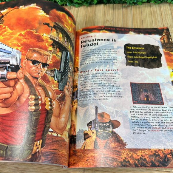 Duke Nukem Time to Kill GW Press Official Exclusive Strategy Game Guide Book - Picture 8 of 14